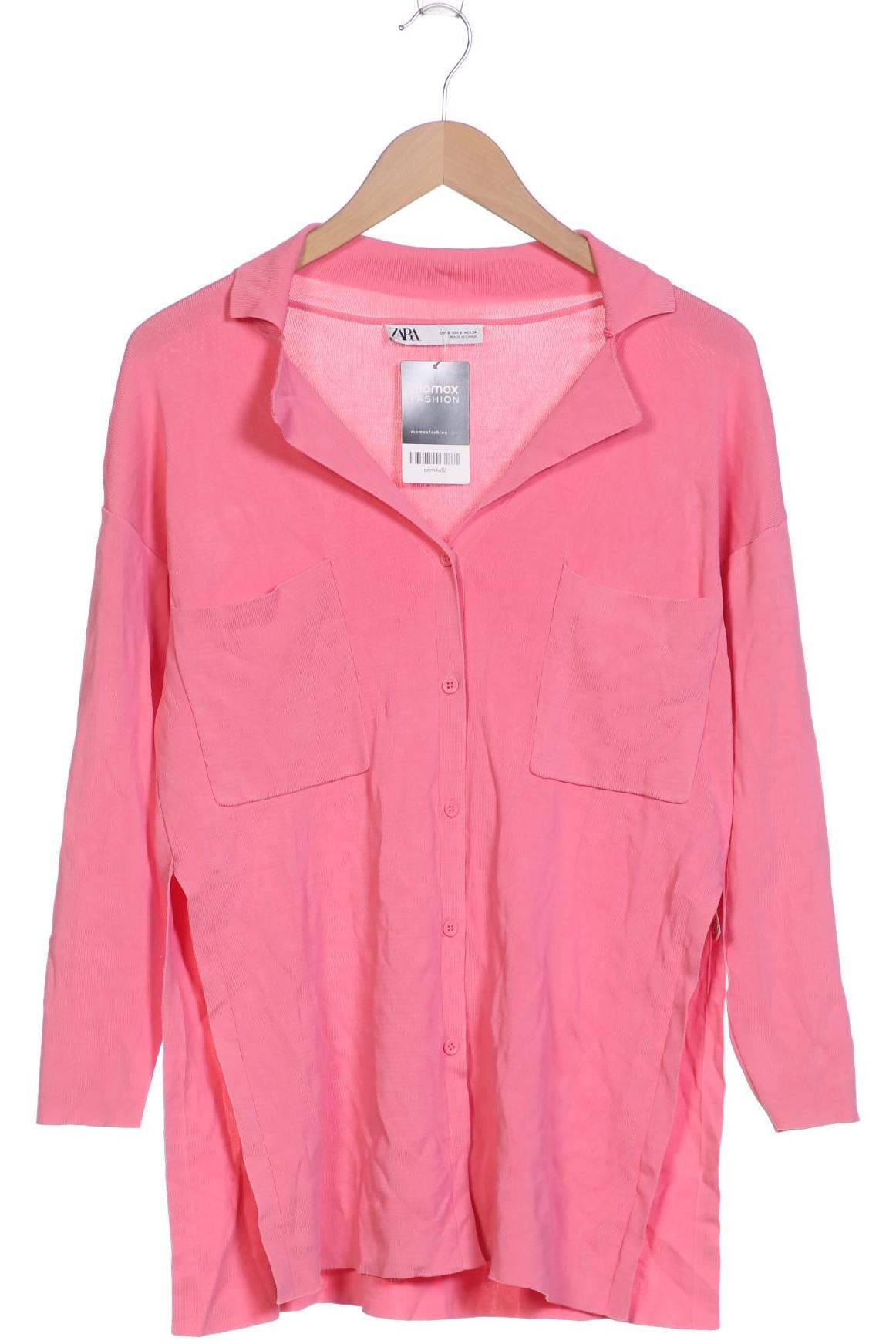 Zara Damen Strickjacke, pink, Gr. 36 von ZARA