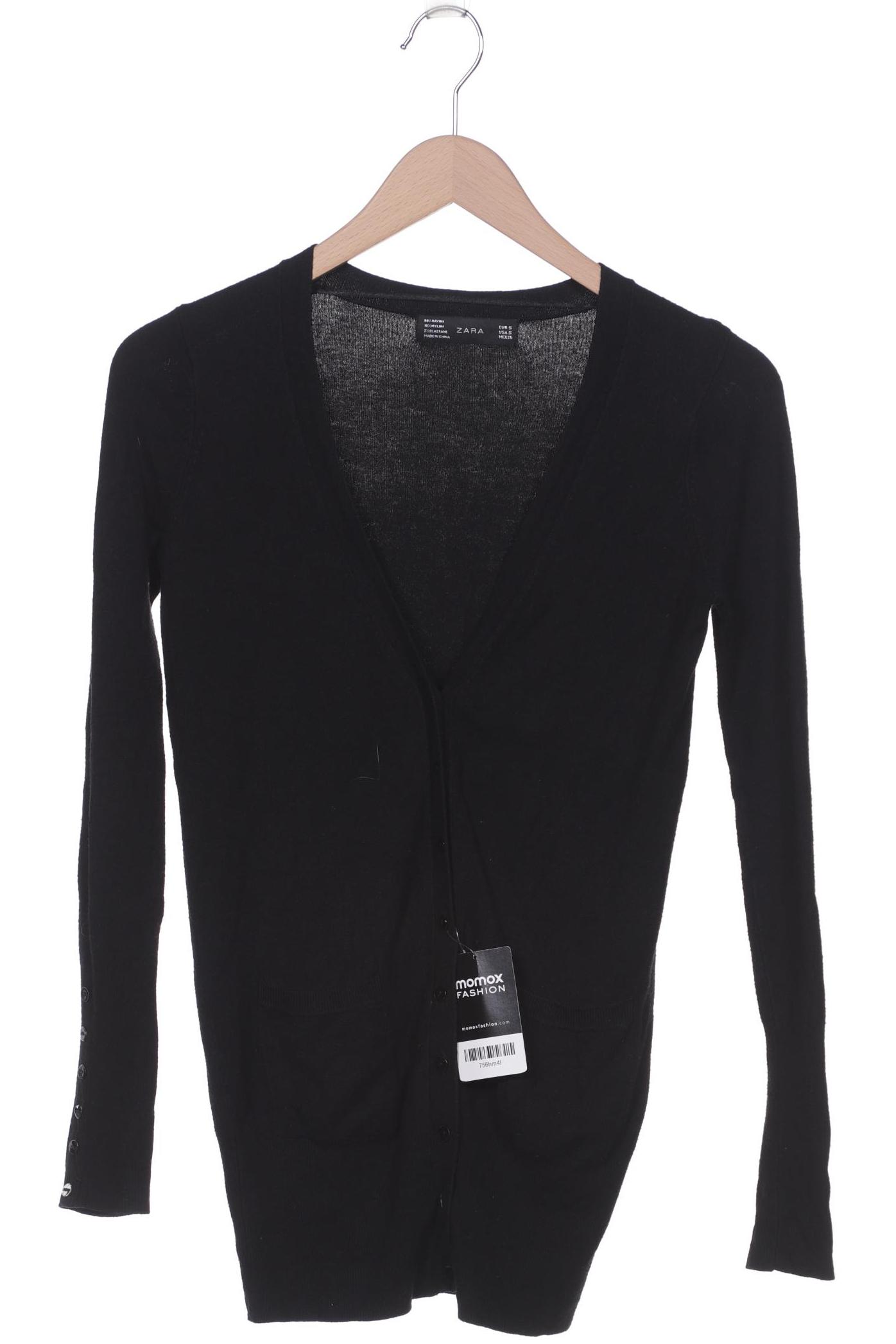 ZARA Damen Strickjacke, schwarz von ZARA