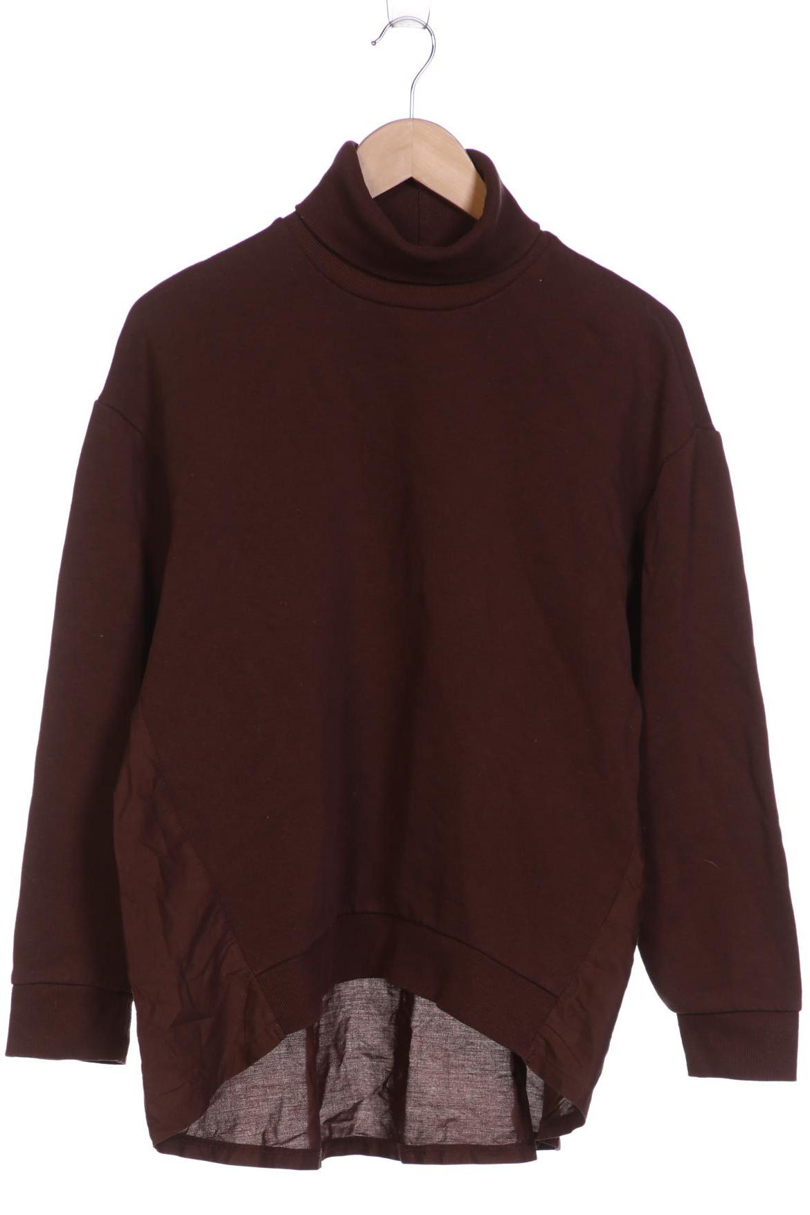 Zara Damen Sweatshirt, braun, Gr. 38 von ZARA