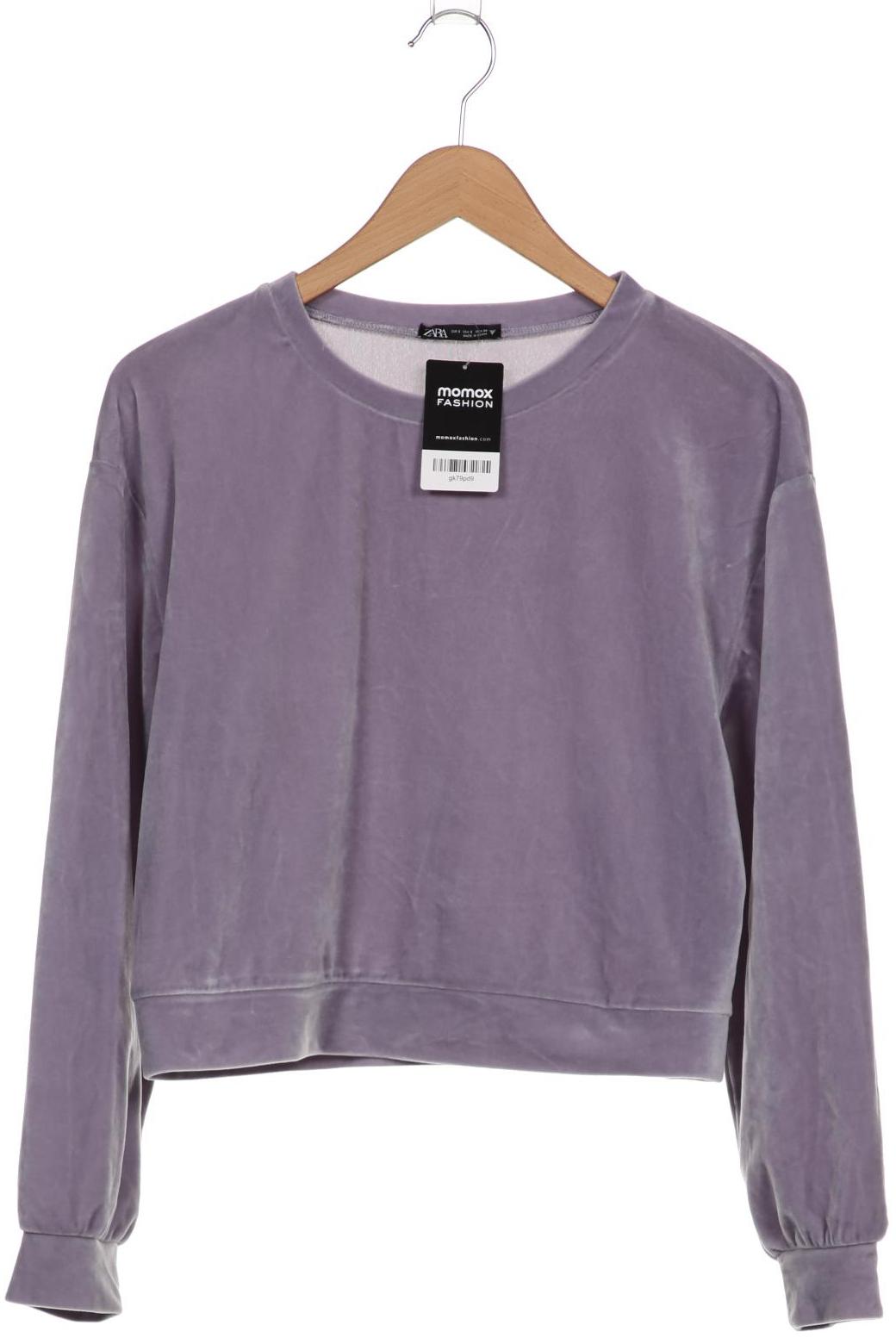 ZARA Damen Sweatshirt, flieder von ZARA