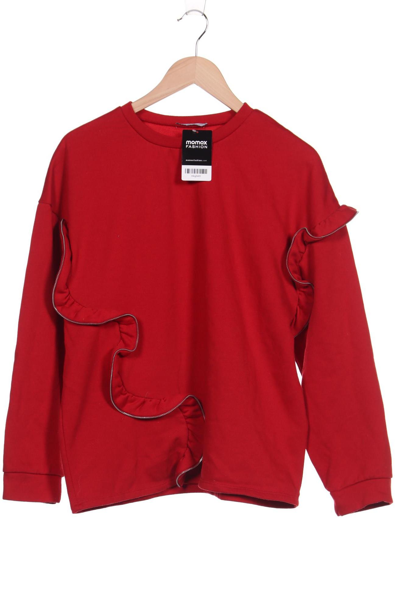 ZARA Damen Sweatshirt, rot von ZARA