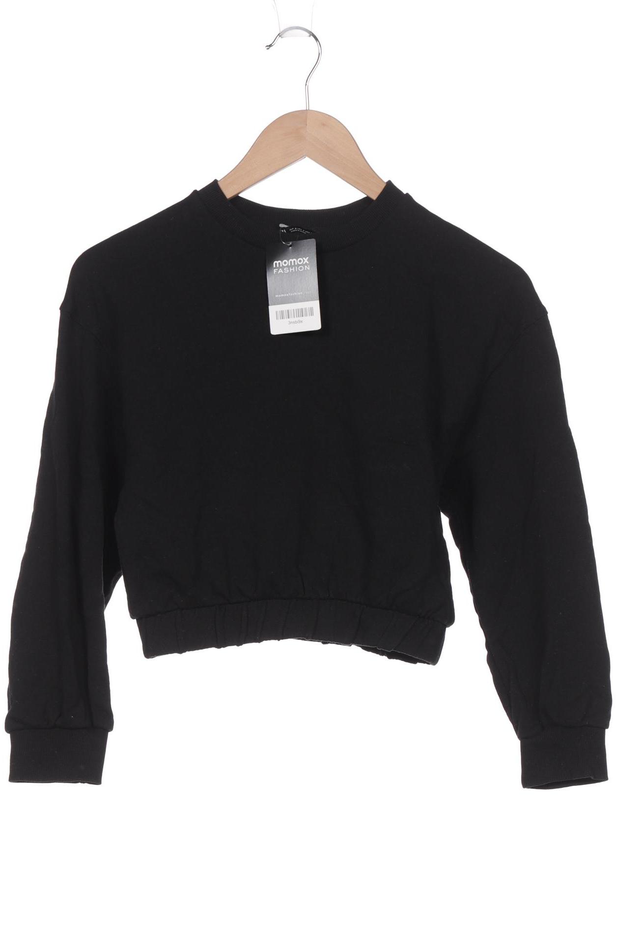 ZARA Damen Sweatshirt, schwarz von ZARA