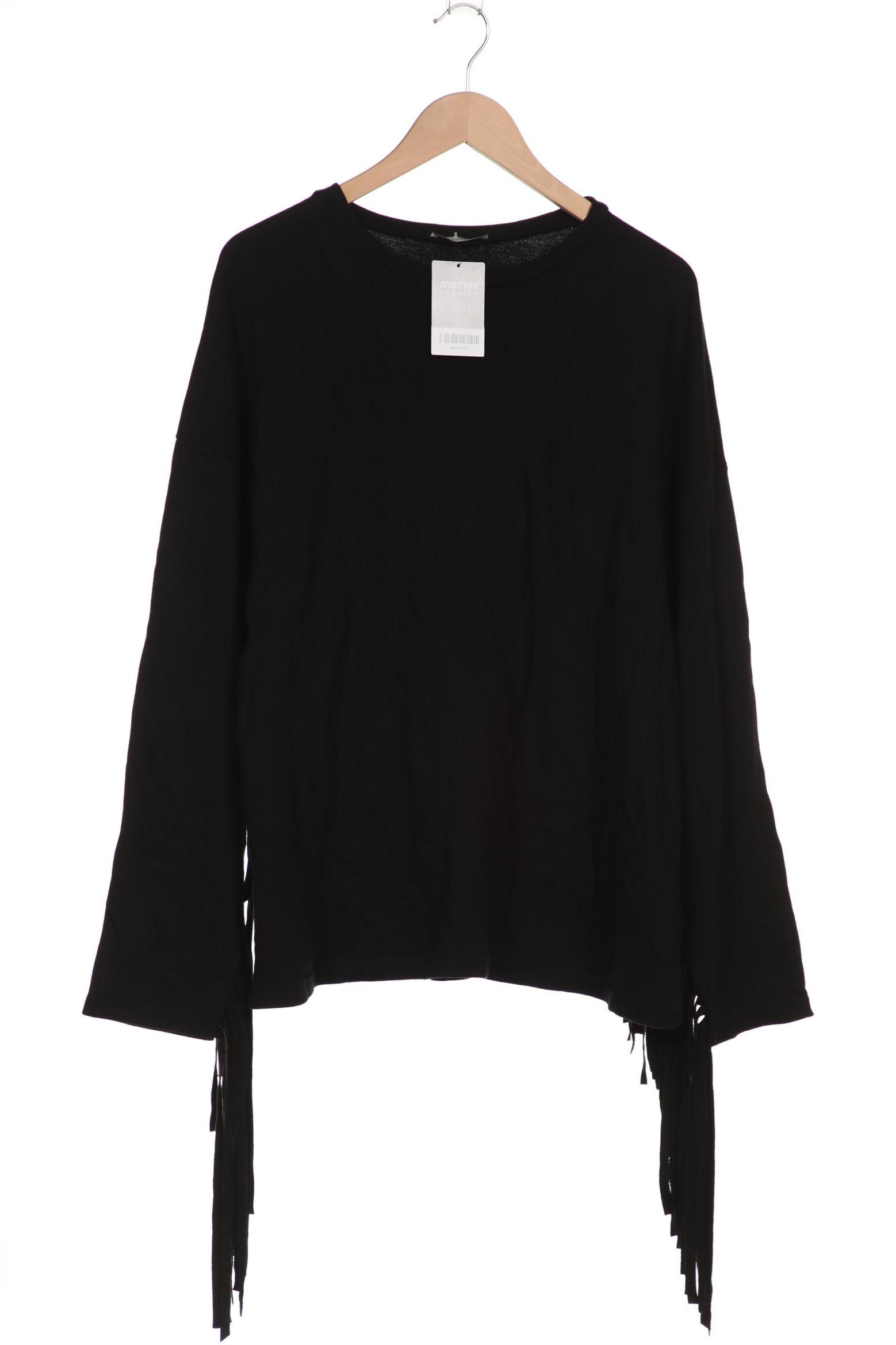 ZARA Damen Sweatshirt, schwarz von ZARA