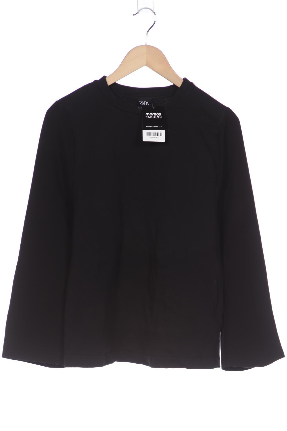 ZARA Damen Sweatshirt, schwarz von ZARA