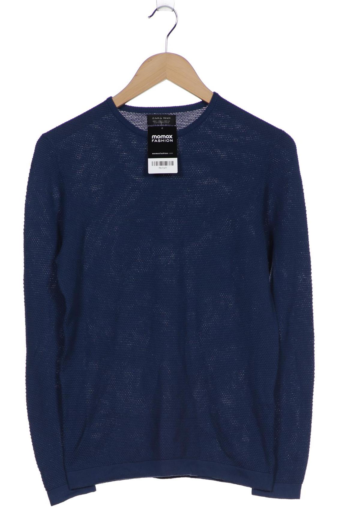 ZARA Herren Pullover, blau von ZARA