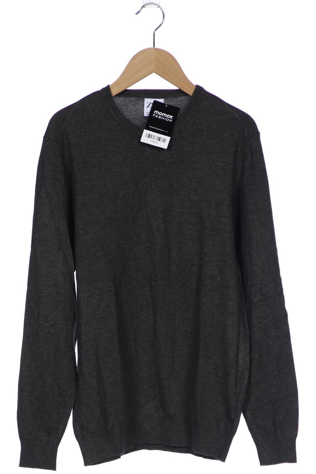 ZARA Herren Pullover, grau von ZARA