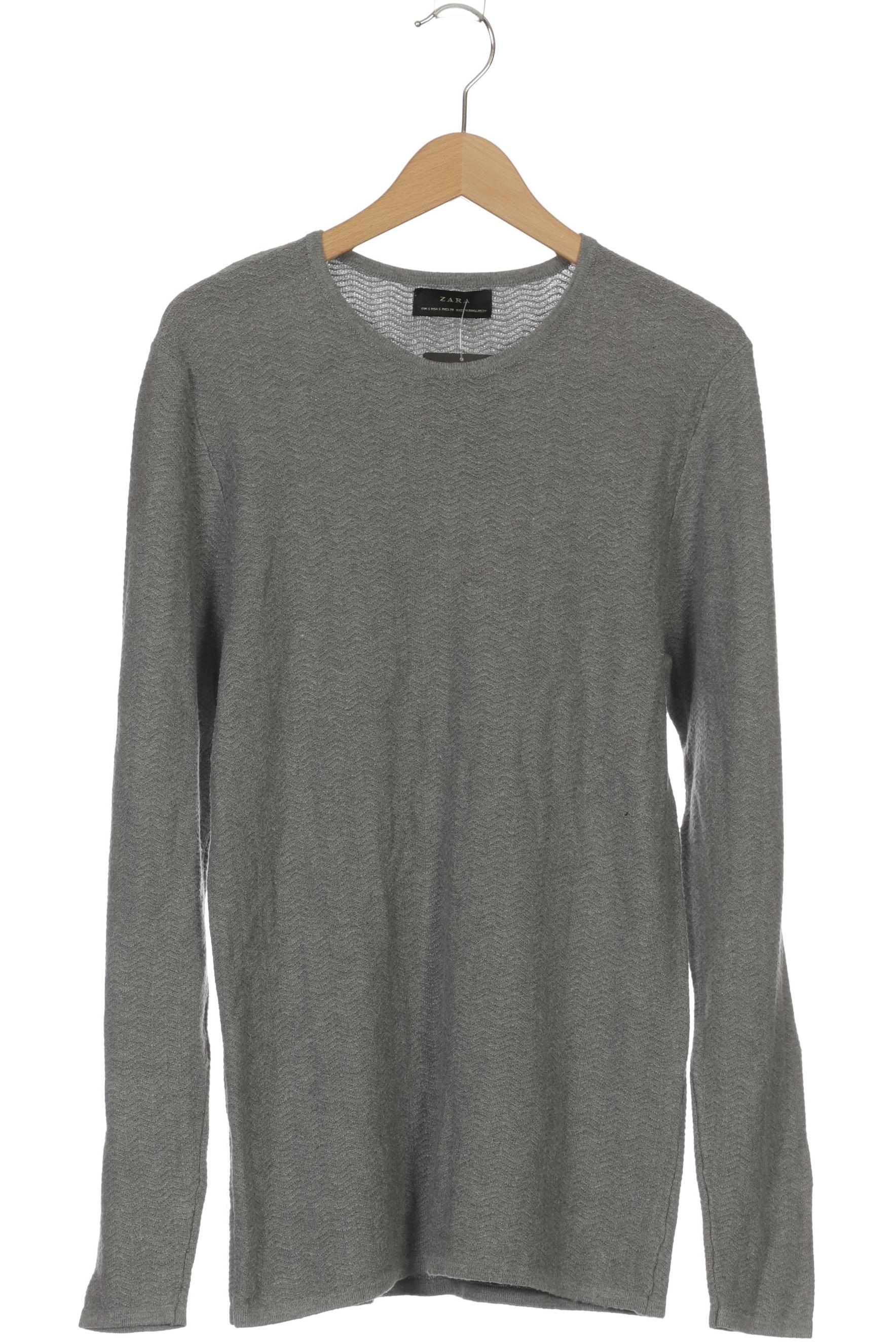 ZARA Herren Pullover, grau von ZARA