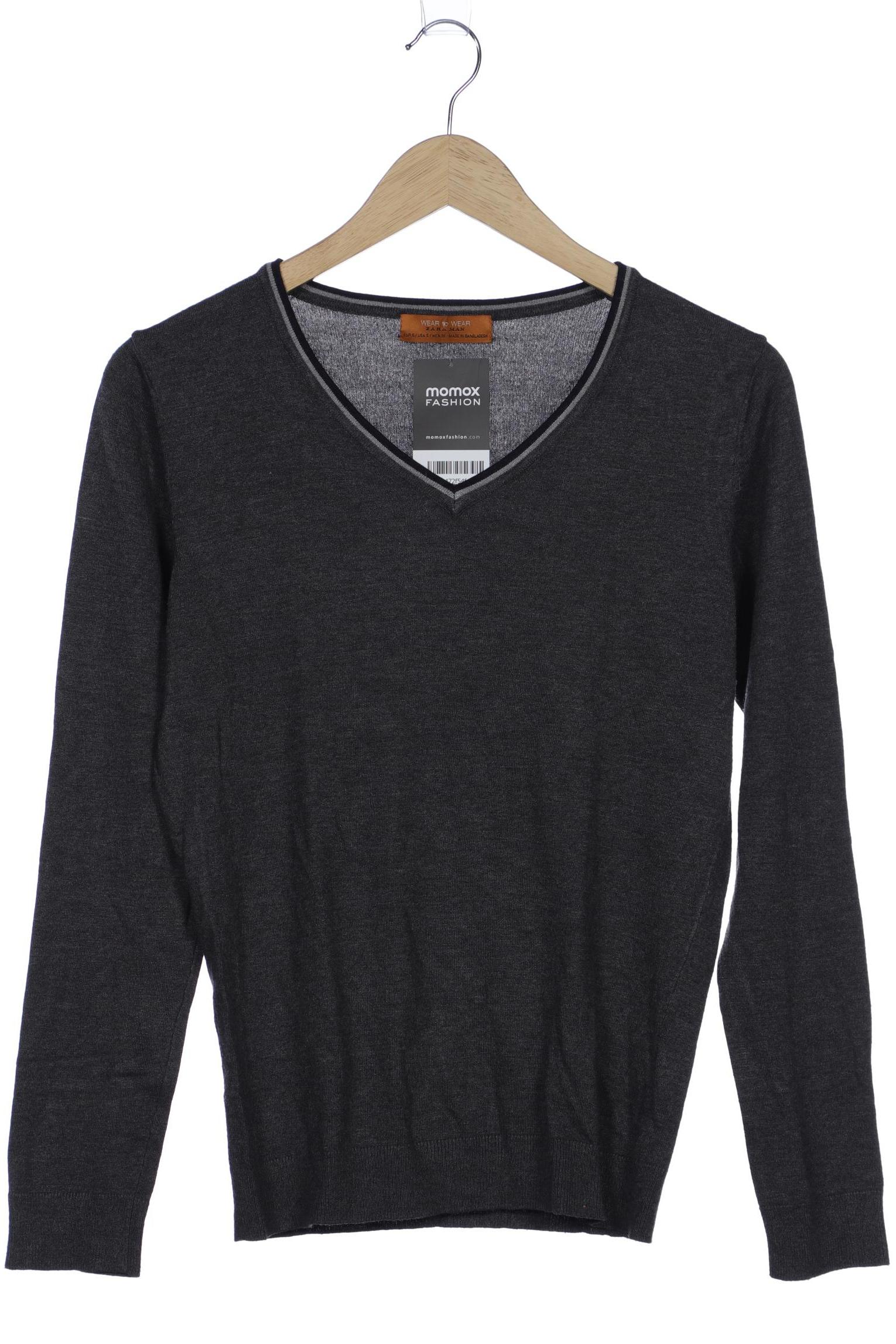 ZARA Herren Pullover, grau von ZARA