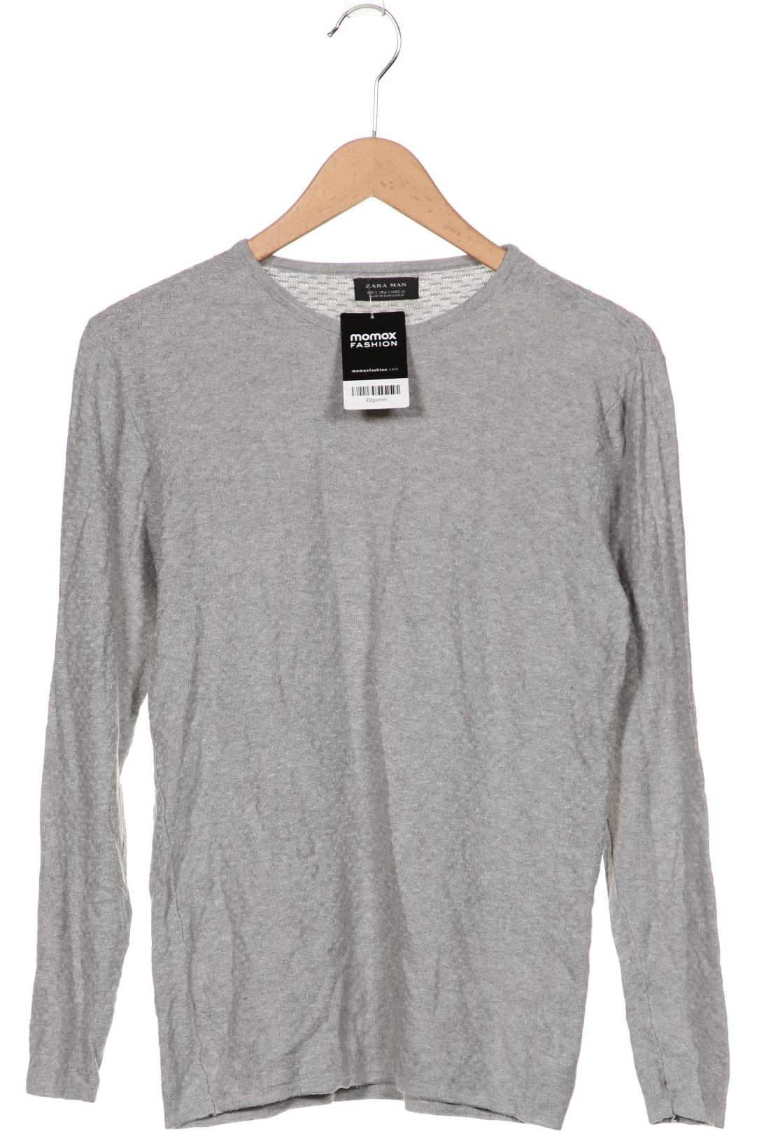 ZARA Herren Pullover, grau von ZARA