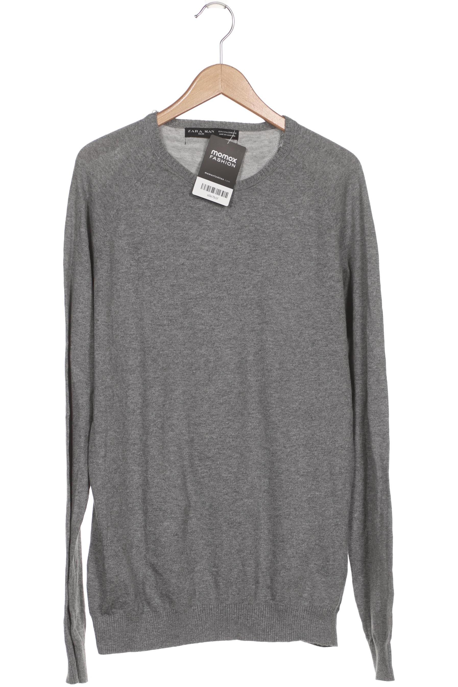 ZARA Herren Pullover, grau von ZARA