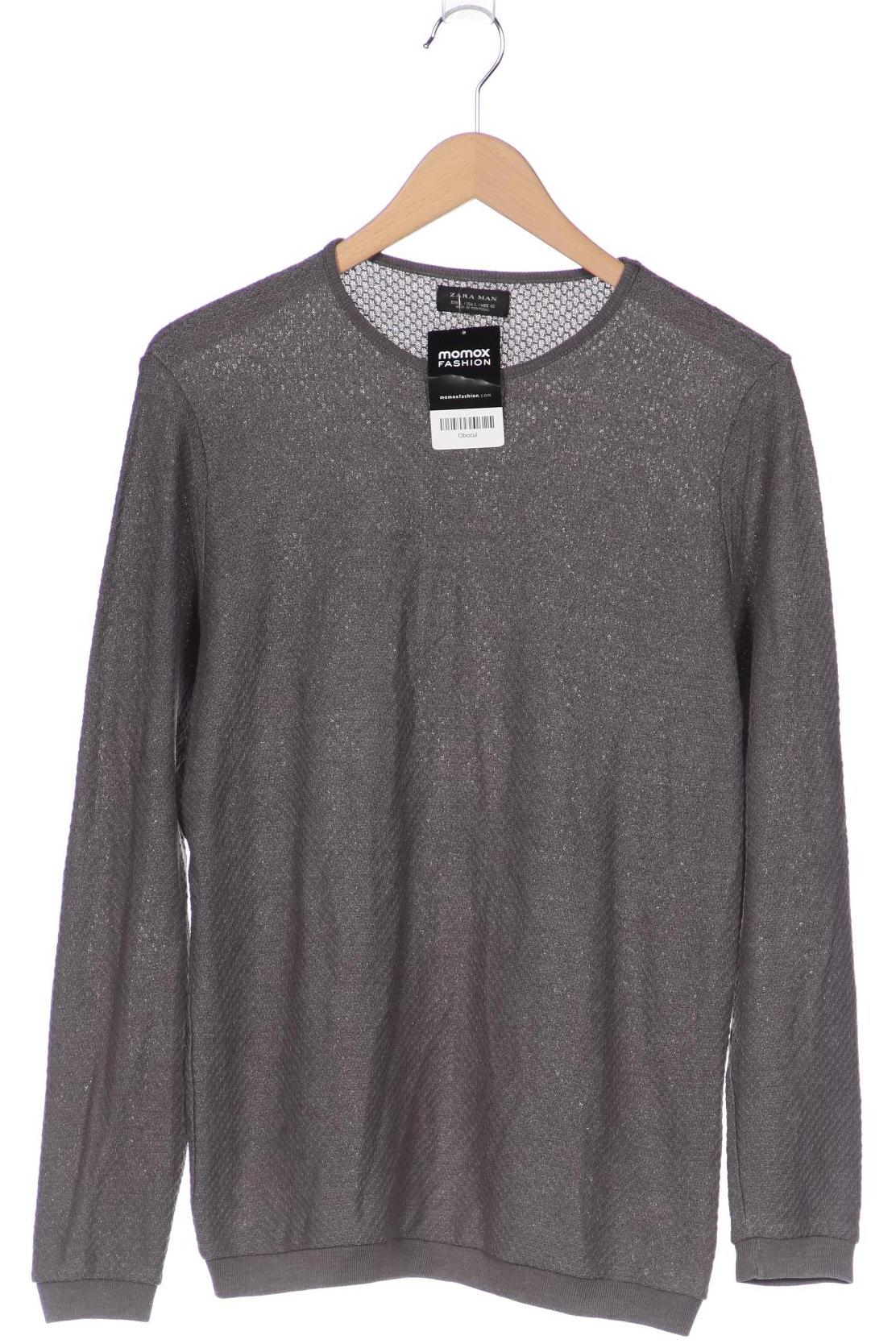 ZARA Herren Pullover, grau von ZARA