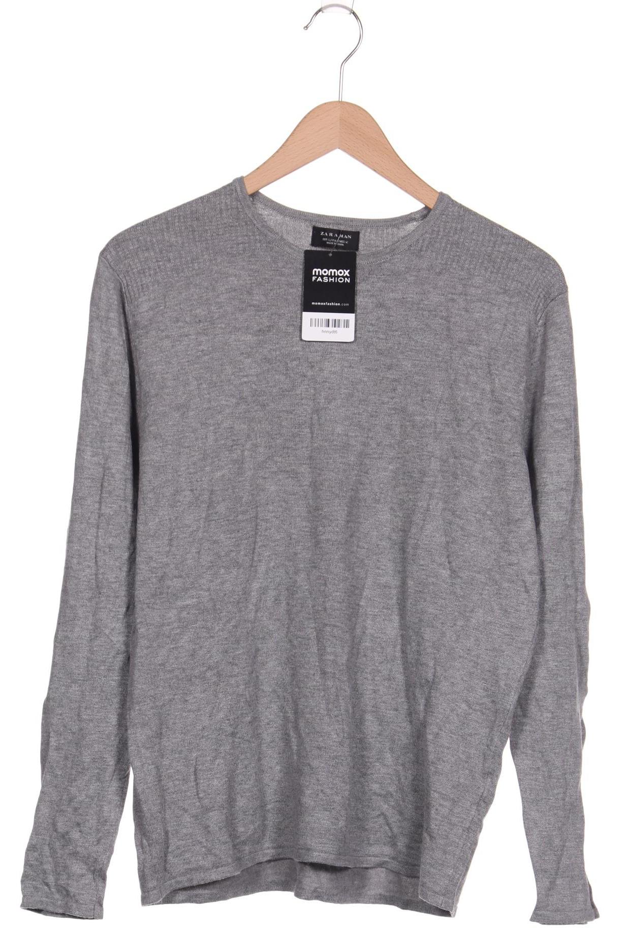 ZARA Herren Pullover, grau von ZARA