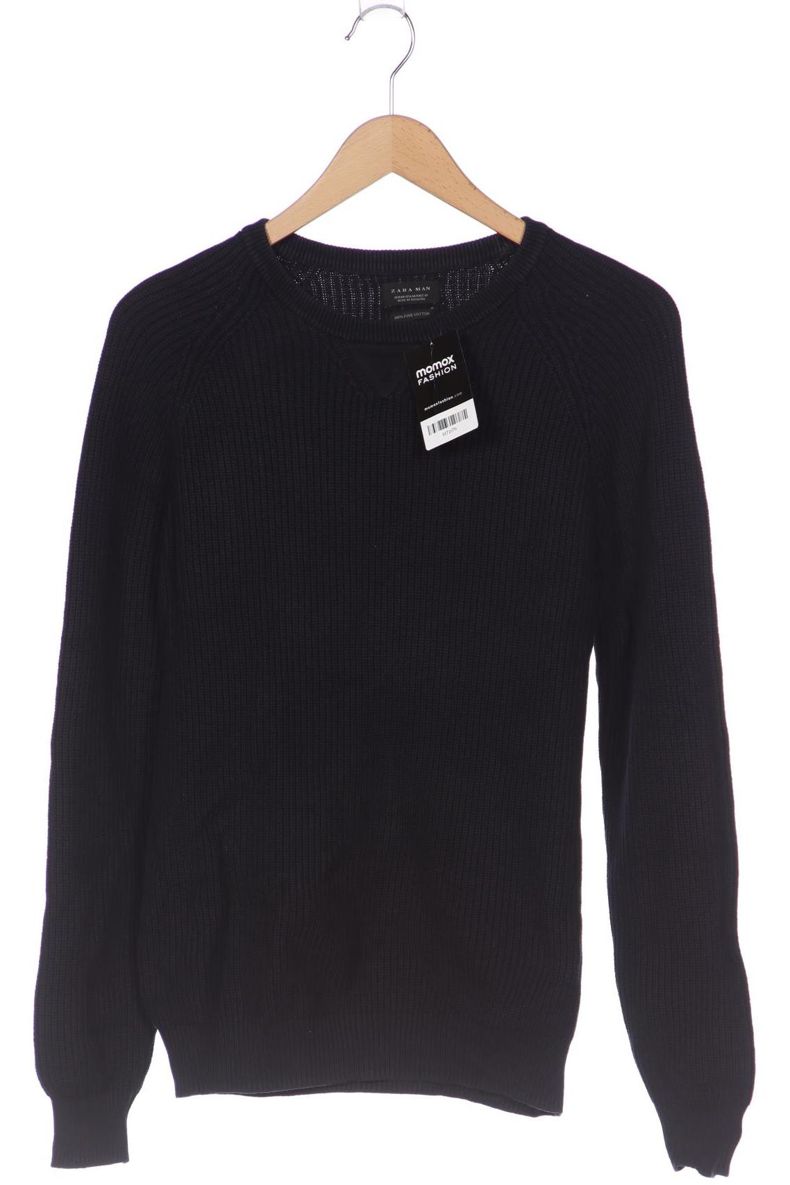 ZARA Herren Pullover, marineblau von ZARA