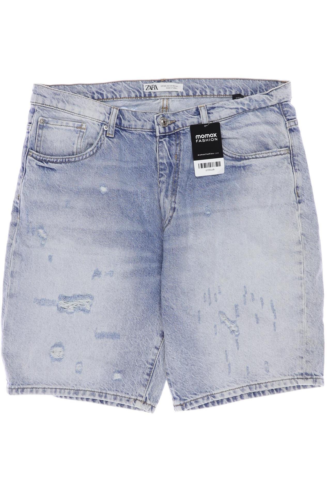 ZARA Herren Shorts, blau von ZARA