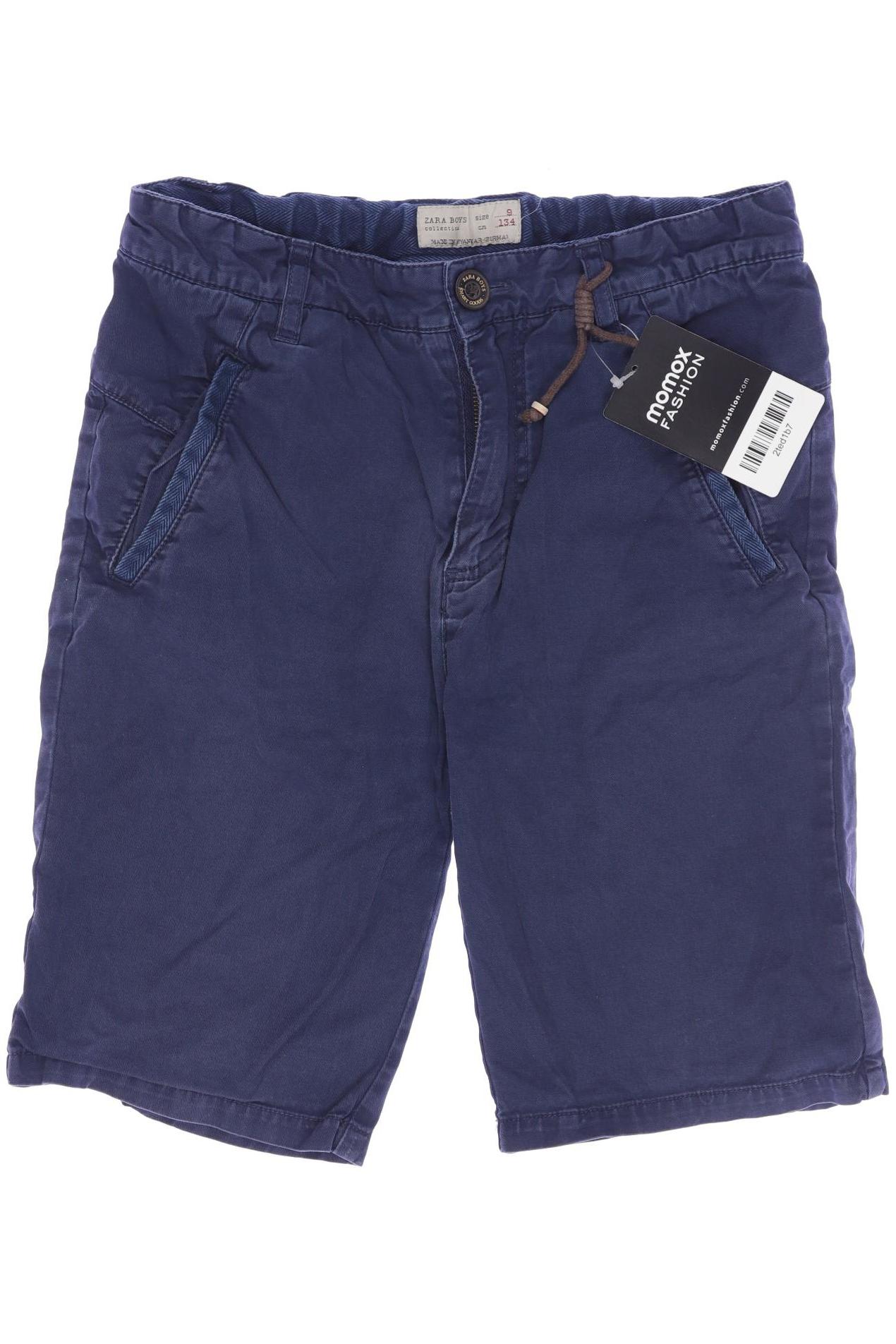 ZARA Jungen Shorts, marineblau von ZARA