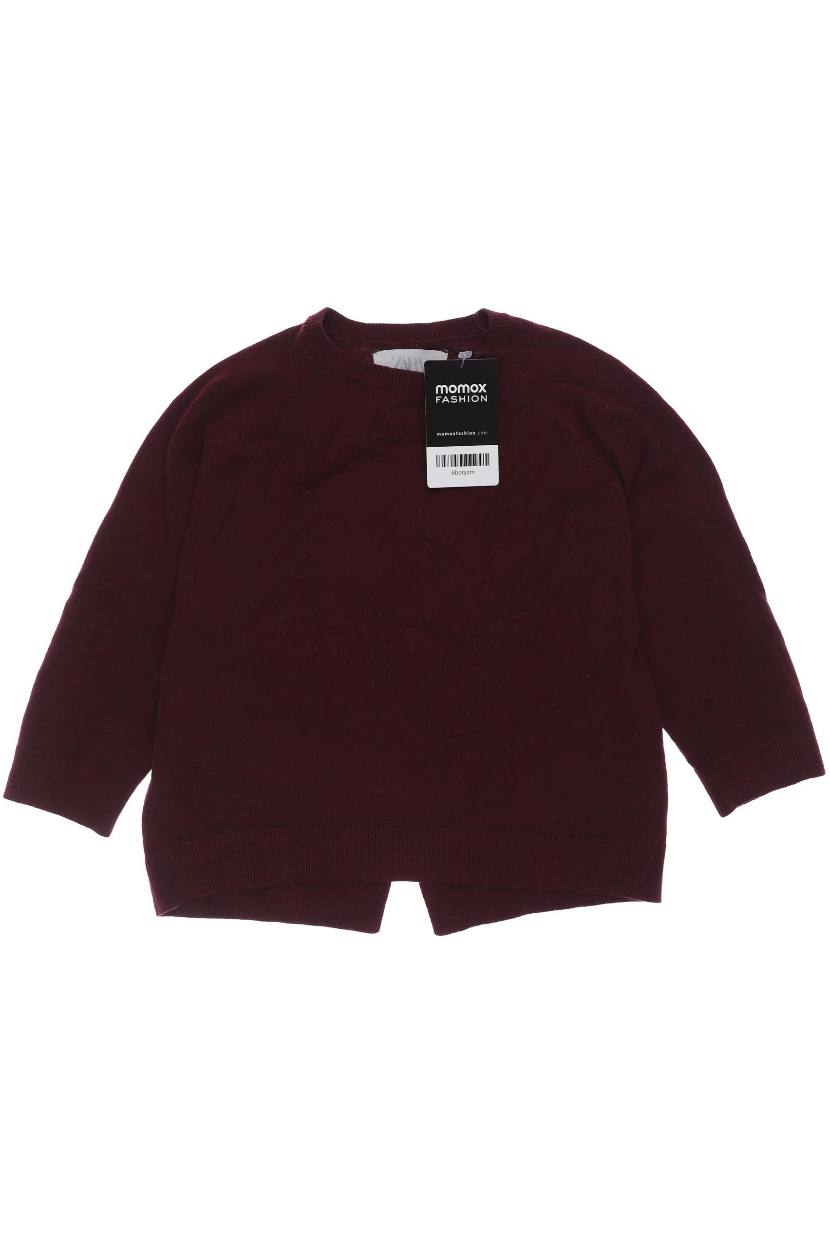 ZARA Mädchen Pullover, bordeaux von ZARA