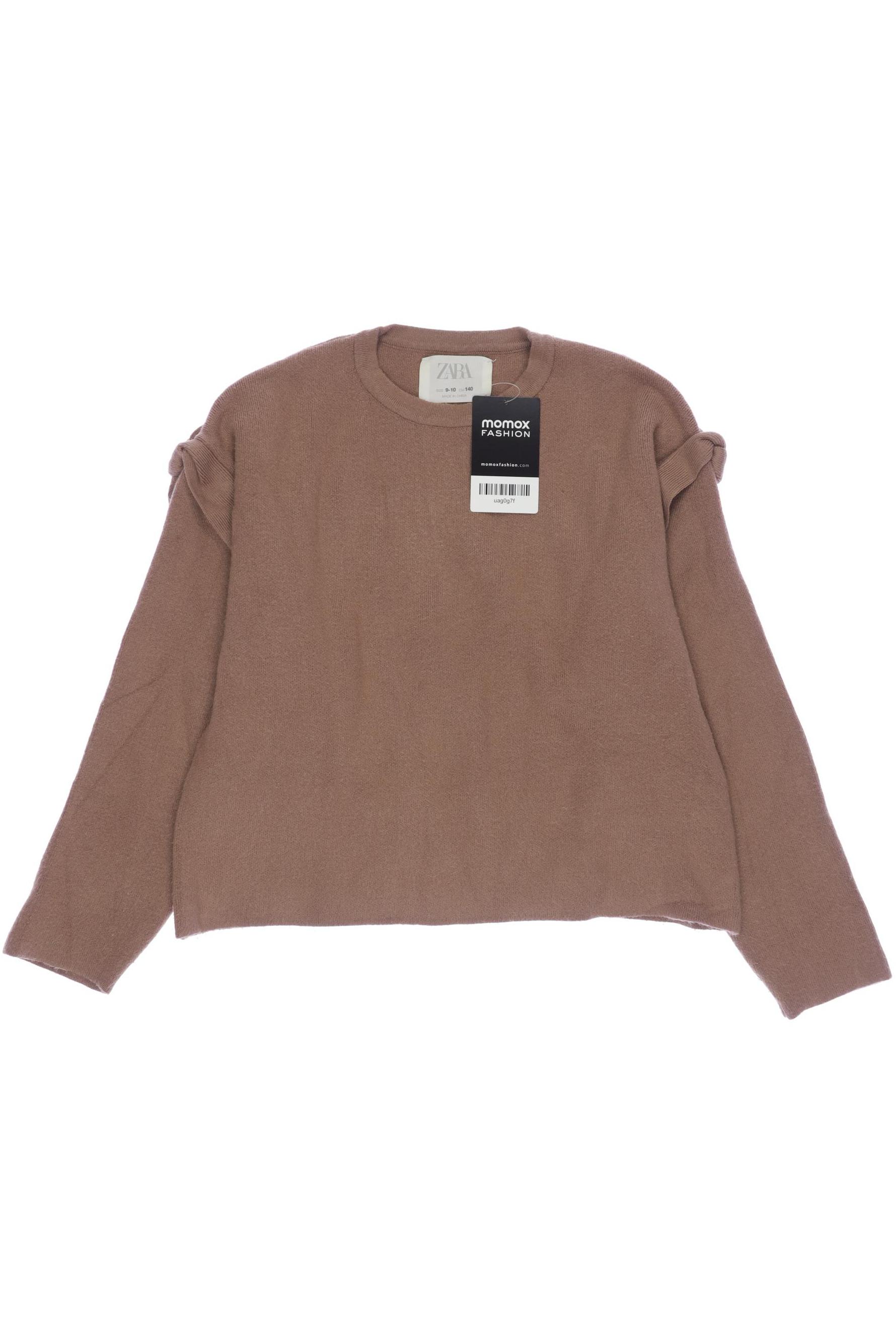 ZARA Mädchen Pullover, braun von ZARA