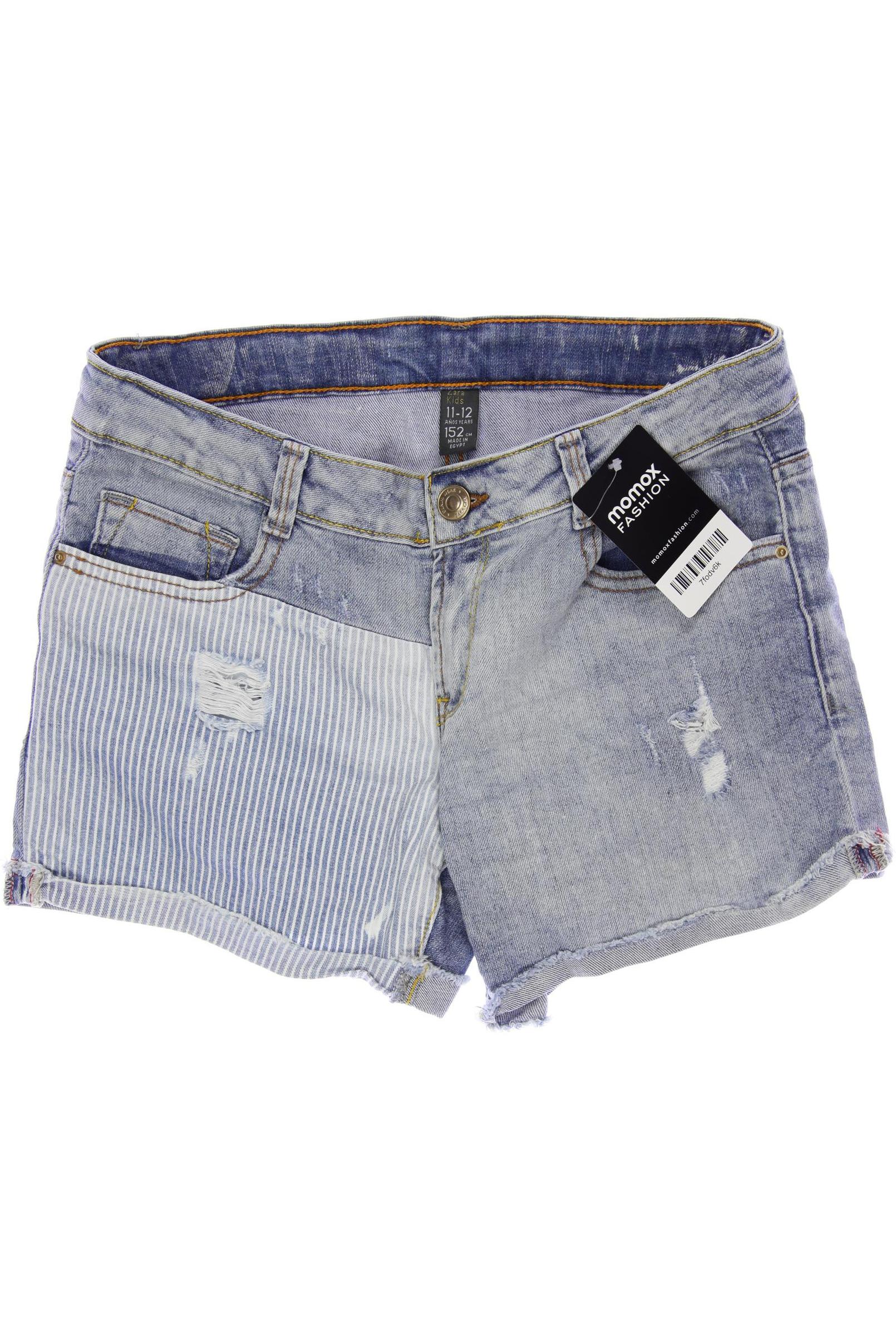 Zara Damen Shorts, hellblau, Gr. 152 von ZARA