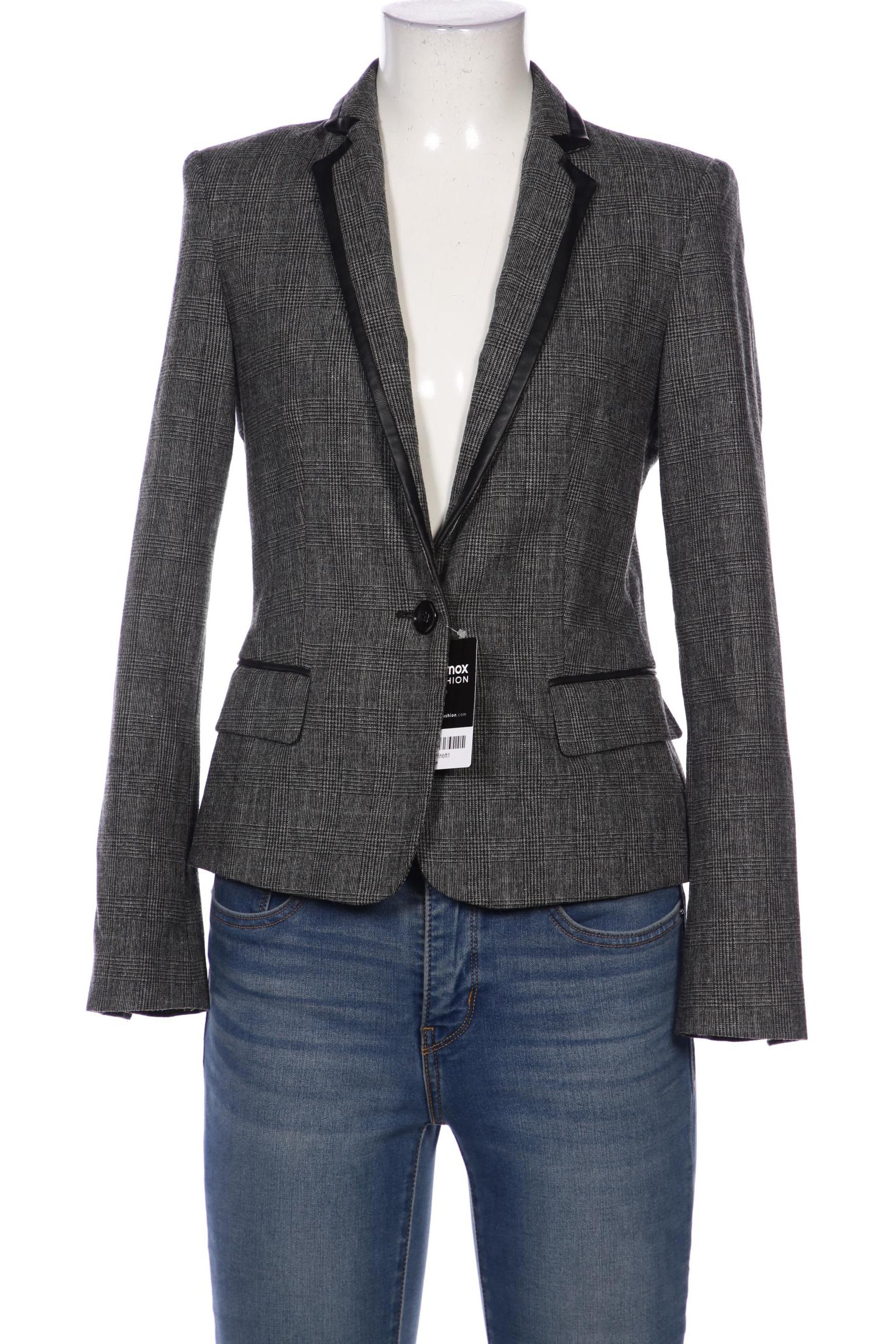 Zara Damen Blazer, schwarz, Gr. 34 von ZARA