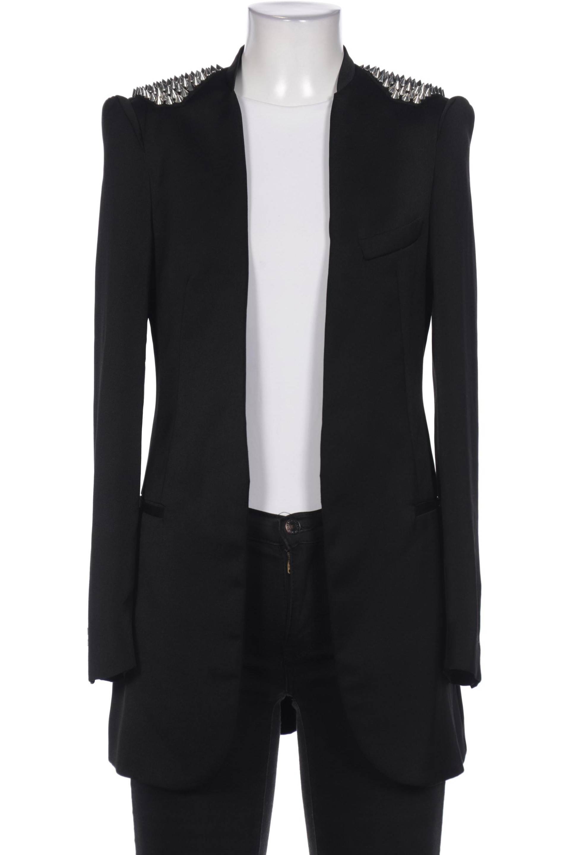 Zara Damen Blazer, schwarz, Gr. 36 von ZARA