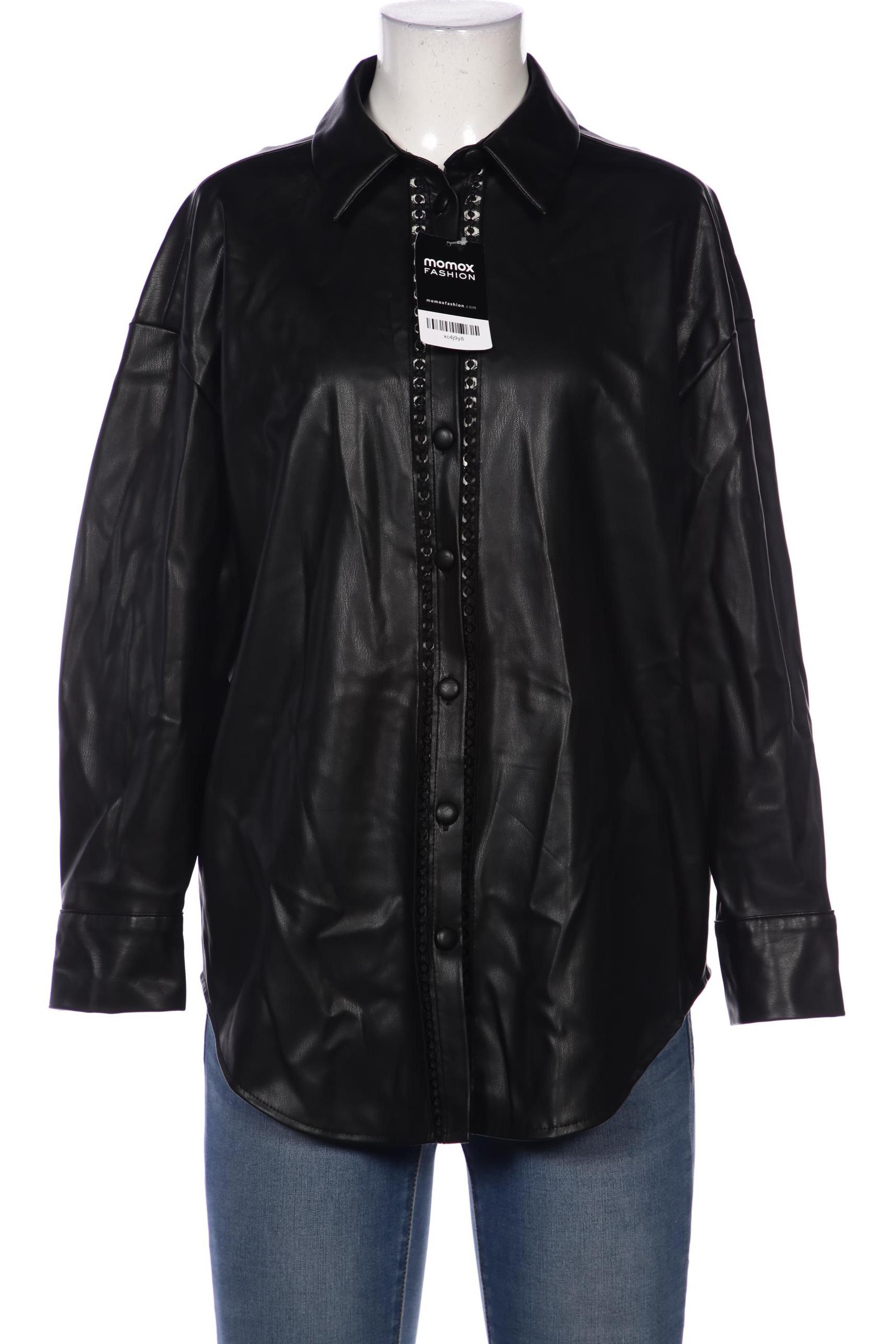 Zara Damen Bluse, schwarz, Gr. 34 von ZARA