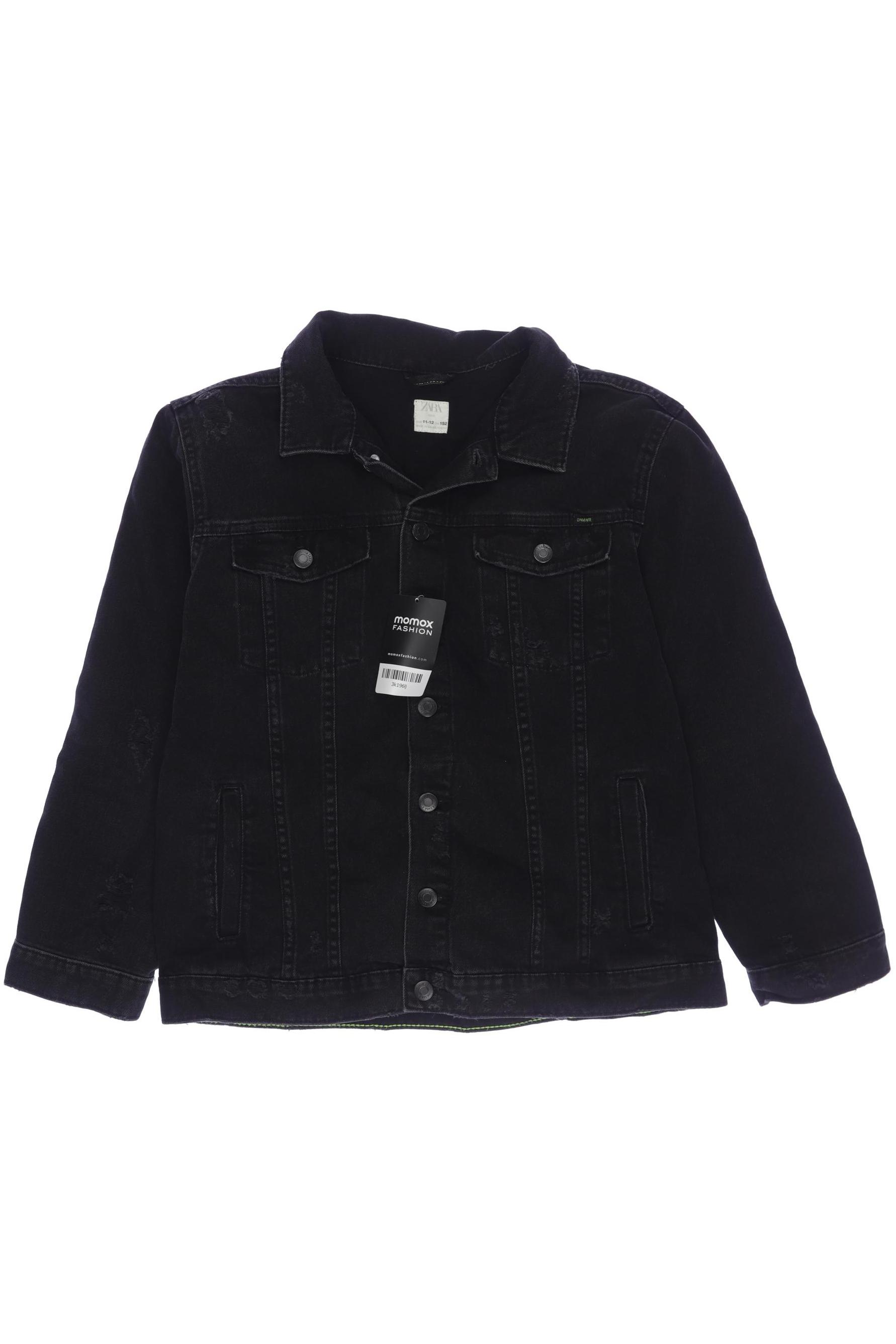 Zara Damen Jacke, schwarz, Gr. 152 von ZARA