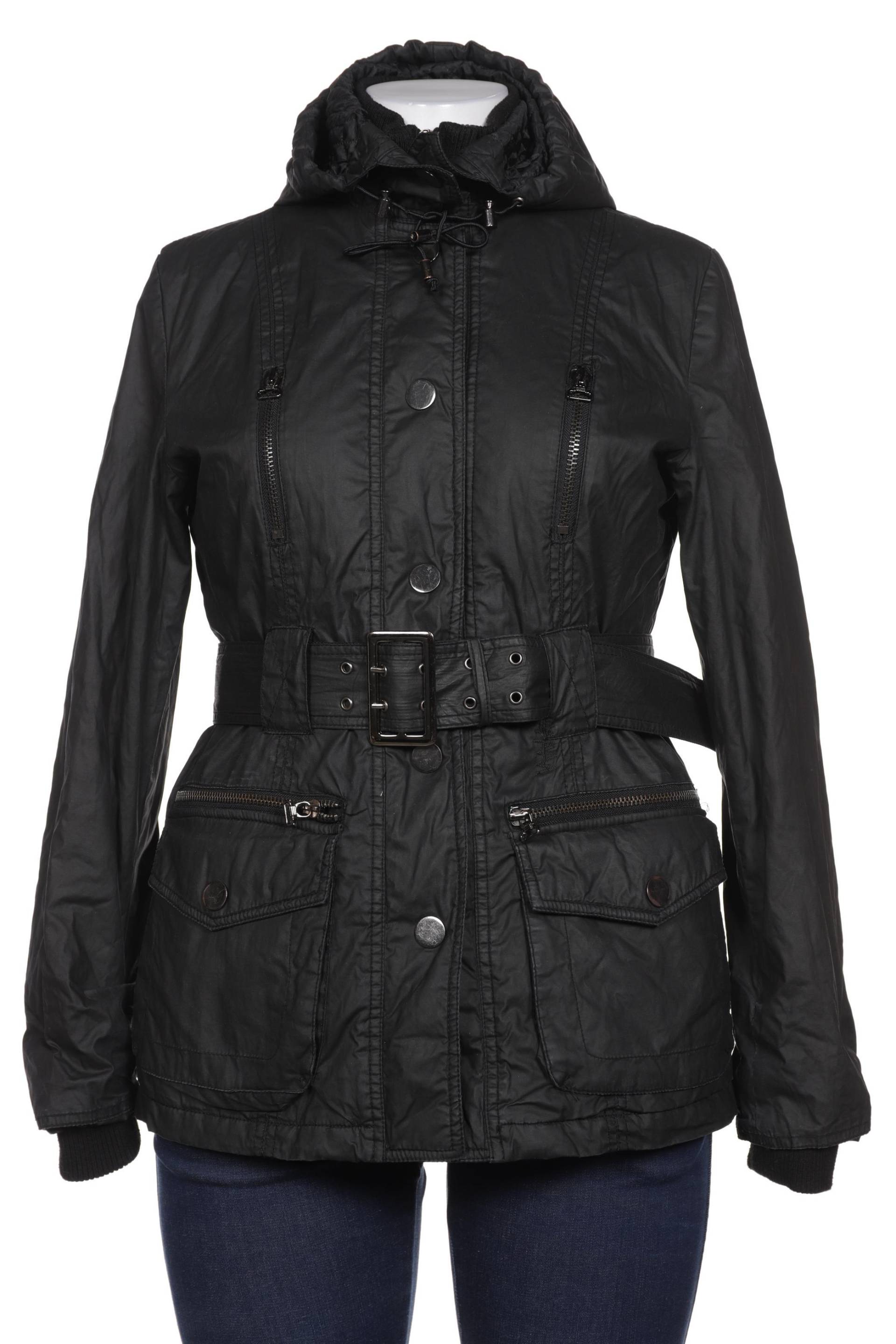 Zara Damen Jacke, schwarz, Gr. 42 von ZARA