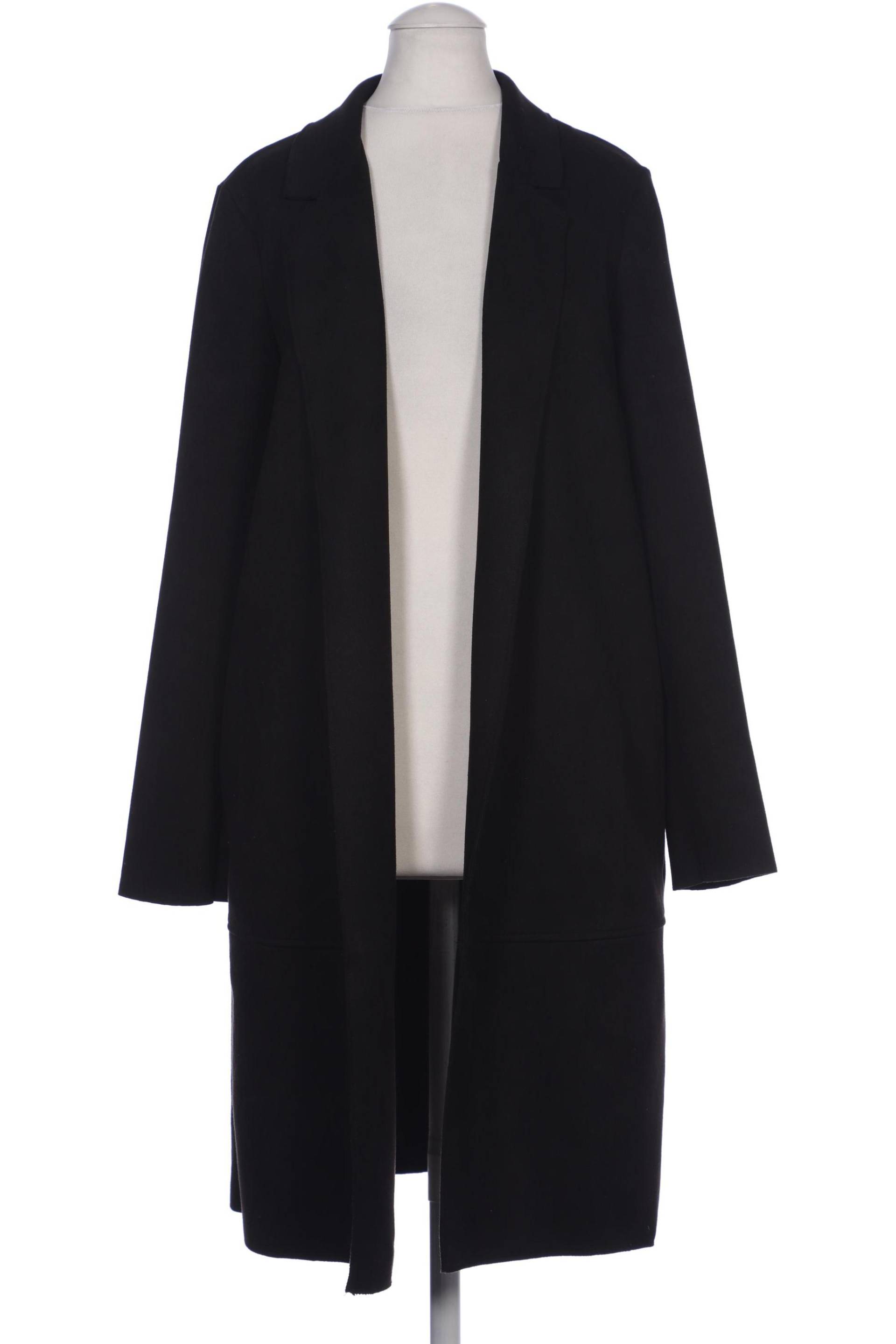 Zara Damen Mantel, schwarz, Gr. 34 von ZARA