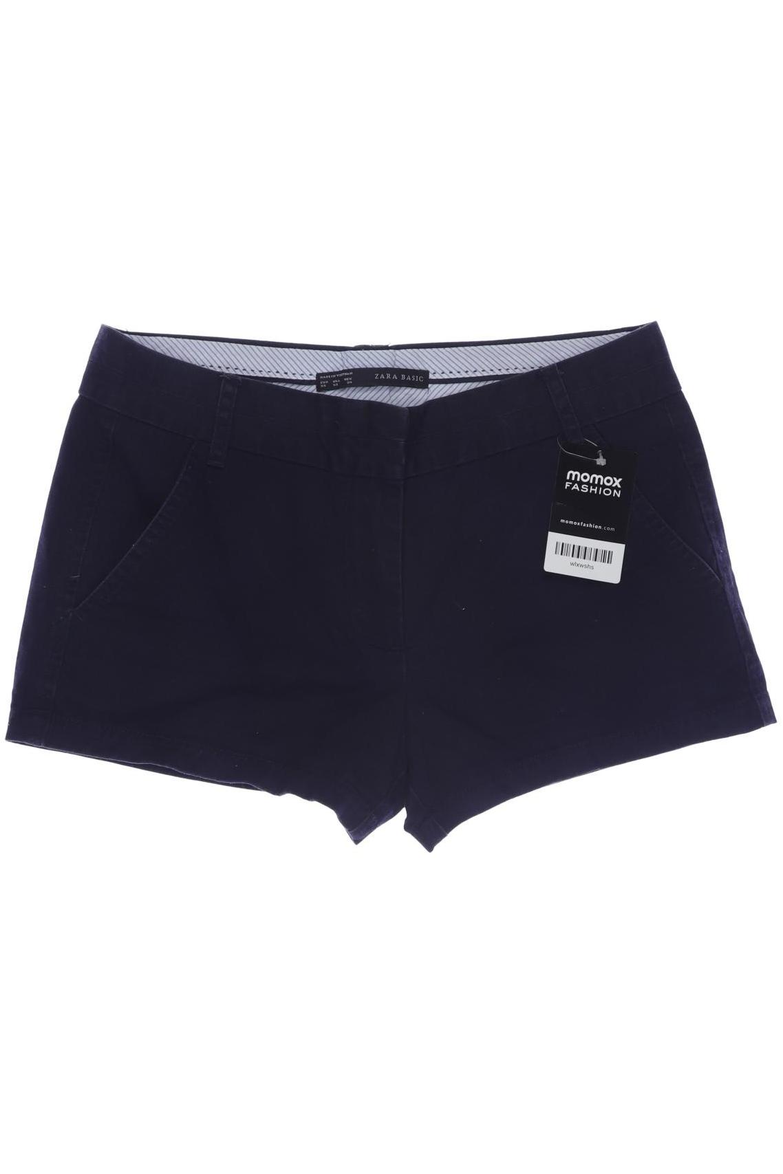 Zara Damen Shorts, marineblau, Gr. 34 von ZARA