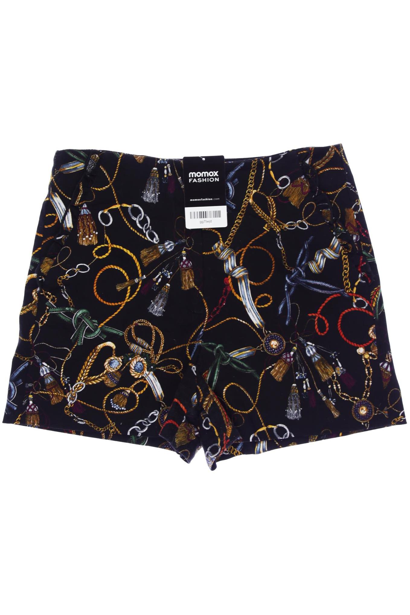 Zara Damen Shorts, schwarz, Gr. 38 von ZARA