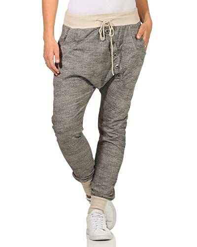 ZARMEXX trendy Damen Sweatpants Baggy Boyfriend Freizeithose Jogginghose Baumwolle Sporthose Loose fit von ZARMEXX Fashion