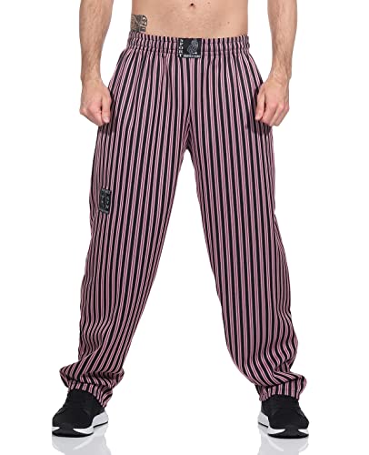 ZARMEXX Herren Sporthose Jogginghose Lang Fitnesshose Bodybuilding Kraftsport Hose Gym Pumperhose (Flieder, 3XL) von ZARMEXX