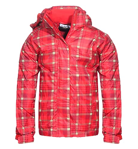 ZARMEXX Kinder Ski Hose und Jacke/Set Zweiteiler für Regen und Schnee Jungen und Mädchen Winterjacke/Hose Bekleidungsset (Jacke rot, 134) von ZARMEXX