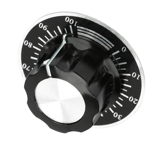 Premium -Potentiometer -Knöpfe -Lautstärkeregelung mit Digitaler Zifferblattplatte - Haltbarer 5 - Ideal für Audiogeräte -Projekte und Reparaturen Premium -Potentiometer -Knöpfe -Lautstärkeregelung mit Digitaler Zifferblattplatte - Haltbarer 5 - Ideal für Audiogeräte -Projekte und Reparaturen von ZASCHMOY