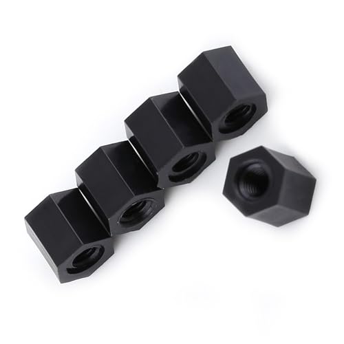 Schwarzer Sechskantdalbierstillstand - Langlebiger Nylon PA66 | 100pcs M3 Weibchen zu M3 Weibchen Isolierabstichern | Ideal für die Montage der PCB -Montage- und Leiterplattenbaugruppe (M3*5) von ZASCHMOY