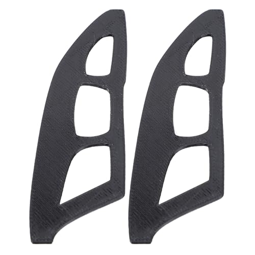 ZASCHMOY 2pcs Lidschattenschablonen für Augen, Wiederverwendbare PP -Augen -Make -up -Hilfsmittel -Lidschatten -Werkzeug für Frauen Mädchen von ZASCHMOY