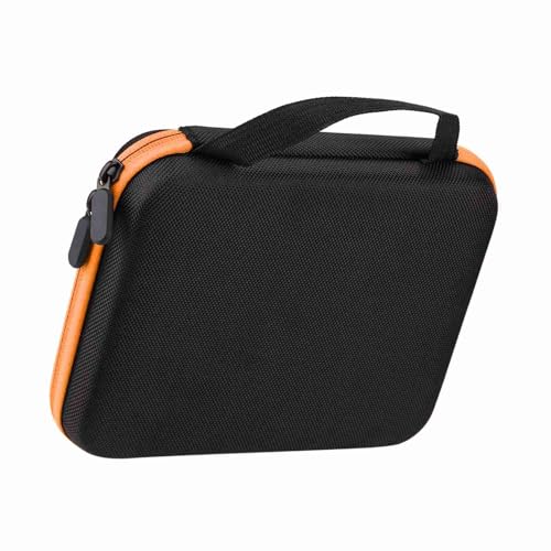 ZASCHMOY Premium Eva Eva ätherische Ölspeicherbeutel Organizer mit 63 Slots - Tragbare Aromatherapie ätherische Ölspeicher -Fallbox Orange Travel & Home Use (ORANGE) von ZASCHMOY