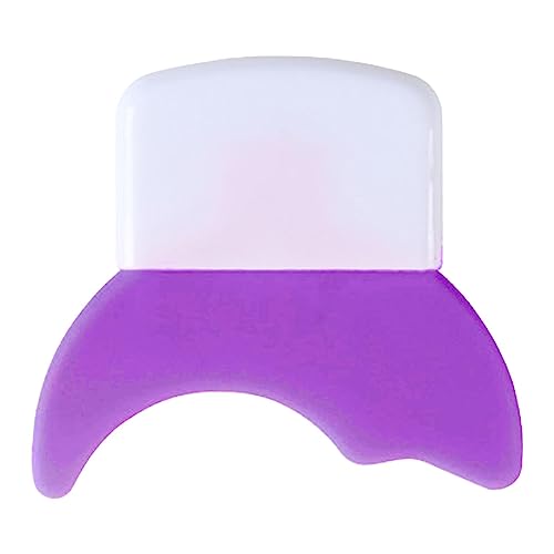ZASCHMOY Silikon -Wimpern -Applikator Schaffer Verhindern Kosmetische Hautfreundliche Mascara für Make -up (PURPLE) von ZASCHMOY