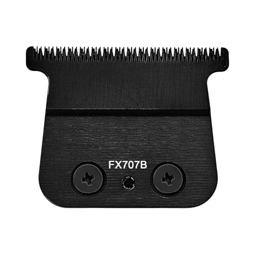 Ersatzklingen FX707B DLC kompatibel mit BaByl**sPRO FX787 und FX726 - Klingen für Barberology Trimmer (Schwarz, 1 Packung) von ZATEIRL