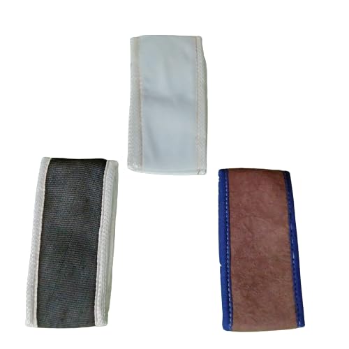 ZAUKY Gesichts-Spa-Stirnband, Polycotton, dehnbar, elastisch, verstellbar, Make-up-Kopfwickel, Haarbänder für Damen, Frottee, Stretch-Make-up-Stirnband, Beauty-Accessoires (mehrfarbig) (3 Stück) von ZAUKY