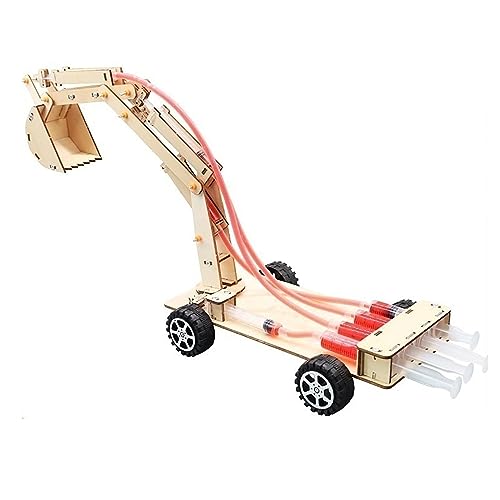 ZAWELIYO -Hydraulikbagger-Modellbausatz für, Holz-Wissenschaftsspielzeug mit Einzigartigem Hydrauliksystem, Einfache Montage, für Mint-Lernen ZAWELIYO -Hydraulikbagger-Modellbausatz für, Holz-Wissenschaftsspielzeug mit Einzigartigem Hydrauliksystem, Einfache Montage, für Mint-Lernen von ZAWELIYO