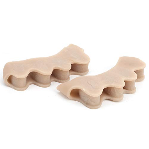 Zaweliyo 2pcs Silicon Bunion Korrektur für Hallux Valgus, Zehenabscheider für Tägliche Verschleiß - Podologe Empfohlene Schmerzlinderung Orthopädische Fußpflege Fit Männer von ZAWELIYO