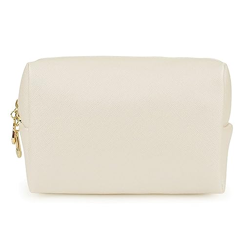 ZAYIUKI Make-up-Tasche,Kosmetiktasche mit Reißverschluss,Mädchen,PU-Reisetaschen,wasserdichte Damen-Geldbörse,Clutch für Körperpflege,Schönheit (schwarz/Gold) von ZAYIUKI