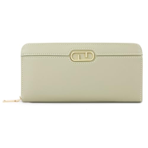 ZAYOKO Geldbeutel Damen, Portemonnaie Damen Große Kapazität, Geldbörse Damen mit RFID-Blockierung, Portmonee Damen mit Vielen Fächern und Handyfach von ZAYOKO