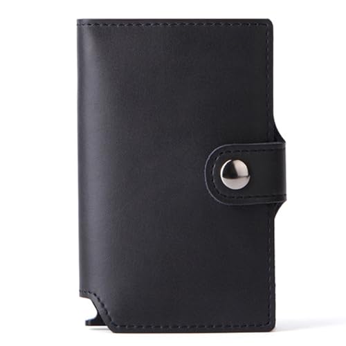 ZAYOKO Geldbörse Herren | Geldbeutel Herren mit RFID Schutz| Slim Wallet mit Banknotenfächer| Aluminium Mini Kartenetui Herren von ZAYOKO
