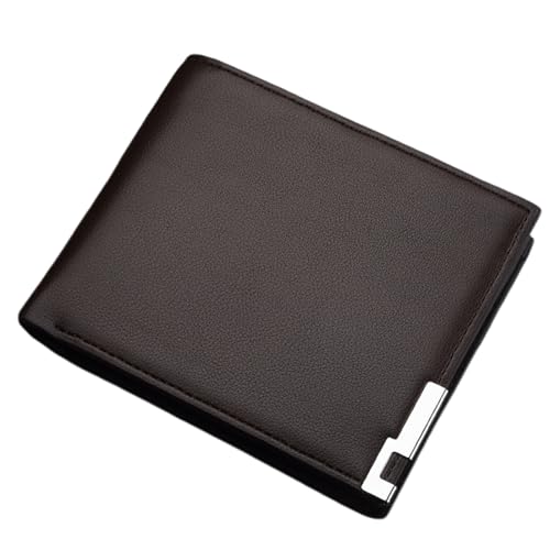 ZAYOKO Geldbörse Herren Leder, Portmonee Herren mit RFID Schutz, Portemonnaie Herren Querformat, Geldbeutel Herren mit 2 Bill Compartments von ZAYOKO