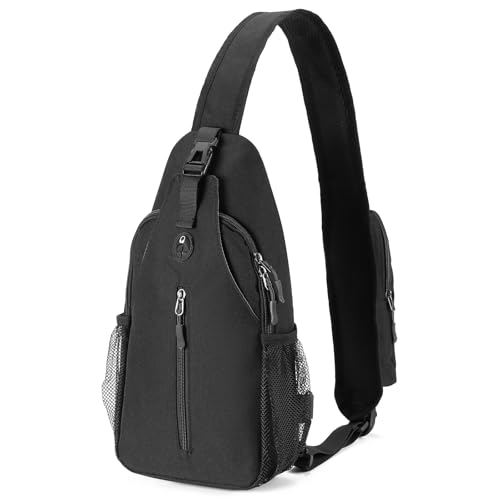 ZAYOKO Leichte Brusttasche Herren, Sling Bag Wasserdicht, Rucksack mit Verstellbarem Schultergurt, Umhängetasche für Arbeit, Reise, Wandern ZAYOKO Leichte Brusttasche Herren, Sling Bag Wasserdicht, Rucksack mit Verstellbarem Schultergurt, Umhängetasche für Arbeit, Reise, Wandern von ZAYOKO