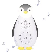 ZAZU Zoe - Die Pinguin Bluetooth Musikbox mit Nachtlicht grau von ZAZU