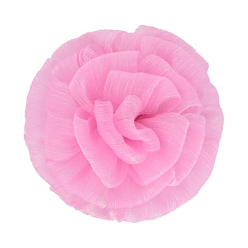 10 stücke 10 * 8 cm Marineblau Seide Chiffon Gold Tuch Blume Anstecknadel Abzeichen Blume Corsage Stoff Rose Blume/Rose Anstecknadel Brosche Pin Frauen Männer von ZAZUZU