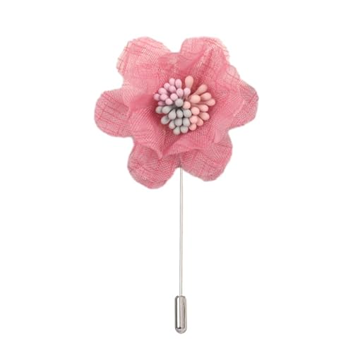 4,5 * 10 cm 3/6 stücke Lila Kamelie Silber Satin Blume Anstecknadel Abzeichen Blume Corsage Satin Rose Blume/Rose Anstecknadel Brosche Pin Frauen Männer von ZAZUZU